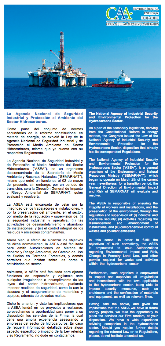 4 La Agencia Nacional de Seguridad Industrial y Protección al Ambiente del Sector Hidrocarburos 26-Mar