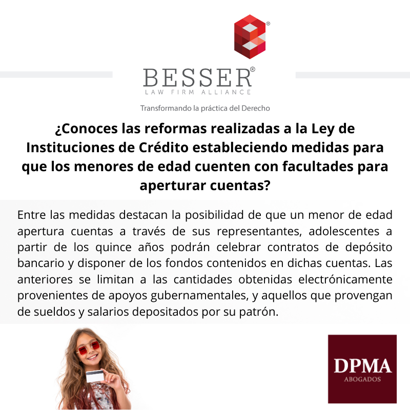 DPMA-Sabías que... Ley de Instituciones de Crédito y Código Civil Federa